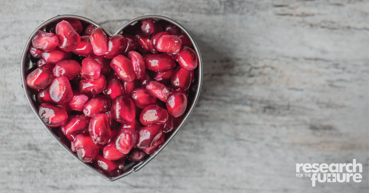 Pomegranate extract and inflammageing